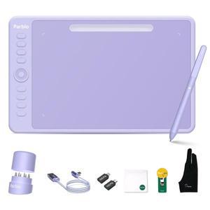 Parblo M 10x6.25 인치 디지털 태블릿 그래픽 OSU 게임 용 없는 스타일러스 및 장갑