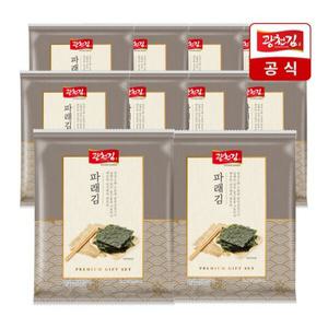 [광천김] 맛있는 파래 전장김 20g x 10봉