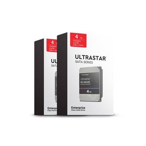 Western Digital Ultrastar DC HA340 박스 패키지 7200/256M WUS721204BLE6L4 (2x4TB)