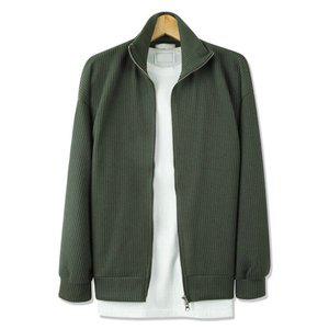 [리빌모아]남자 봄가을 데일리 집업 니트 집업가디건 RB4-KN-Q003-카키