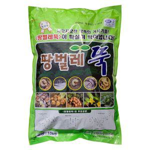 땅벌레뚝 10kg 토양살충제 땅강아지 거미 굼벵이