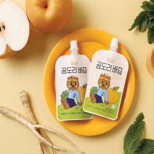 [해남미소] 황금밭영농조합법인 곰도리 배즙 100ml X 60팩