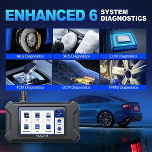 자동차 ECM TPMS 평생 TCM 업데이트 스캐너 MUCAR 7 6 리셋 브레이크 시스템 ABS 진단 SRS 도구 오일 CS6 코드