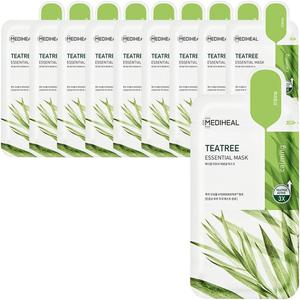 메디힐 에센셜 마스크 10P Mediheal Essential Mask 10 sheets 티 트리 트러블 보습