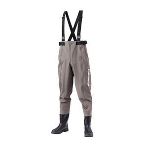 SHIMANO FF051T 하이퍼 웨더 웨스트 하이 컷 펠트 구두창 L 스모크 그레이 667434 내츄럴 낚시 점