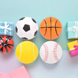 오즈토이 스포츠공 4종세트 스펀지 말랑 소프트 야구공 농구공 축구공 테니스공 미니 공놀이