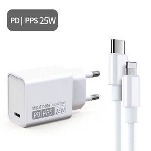 넥스톰 초고속 25W PD 충전기+맥로이드 케이블 포함