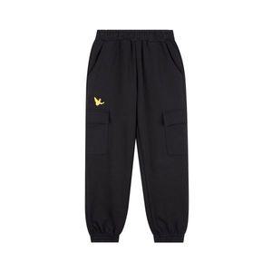 MARK GONZALES KIDS 엔젤 와펜 카고 조거팬츠-블랙 MG23PJ52BK