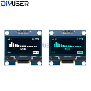 통신 드라이브 LCD I2C 파란색 인치 IIC 모듈 SH1106 디스플레이 128X64 LED OLED DIYUSER ARDUINO 흰색