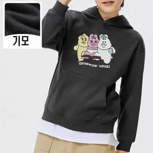 오판츄우사기 후드 티셔츠 캐릭터 기모 오빤쮸 초등학생 중고생 성인 가족티 빤쮸토끼 굿즈