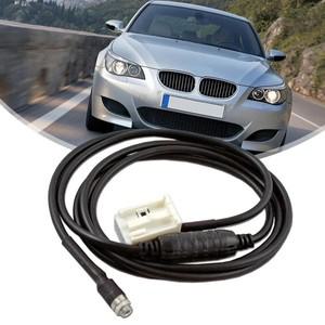 고음질자동차 여성 공동 AUX 보조  입력 키트 어댑터 케이블 BMW E60 E63 E64 E65 E66
