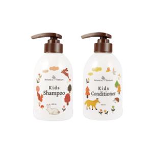 보타니컬테라피 키즈 헤어 클렌징 2종 샴푸450ml 컨디셔너450ml 1세트