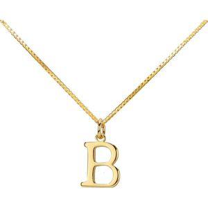 Anourney 14K 골드 이니셜 목걸이 스타일리쉬 개인 맞춤형 레터 작은 A-Z 펜던트