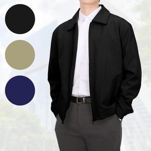 [셀러허브]남성 자켓 데일리코트 블 집업 블루종 가을 아우터 (S31585205)