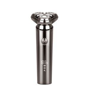 C타입 충전식 전기면도기 자동연마 LED 생활방수 수염