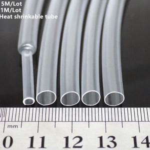 1mm 1.5mm 2mm 3mm 4mm 5mm 6mm 8mm 투명 열 수축 튜브 슬리브 랩 와이어 키트
