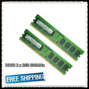 듀얼 채널 데스크탑 메모리 컴퓨터 RAM 800 4G 핀 DDR2 PC