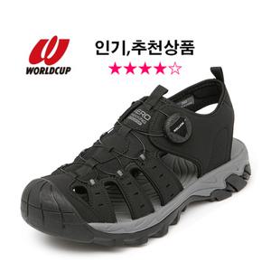 월드컵 리미트 다이얼시스템 남성밸크로샌들 운전자샌들 남성용 아쿠아슈즈