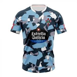 골키퍼유니폼 키퍼장갑 축구 져지 상의 바지 옷 24-25 독특한 Celta 새 홈 축구 유니폼 La Jersey 반팔 운