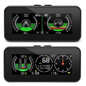 헤드업디스플레이 HUD M50 슬로프 미터 디스플레이 GPS BDS 듀얼 헤드 업 M60 경사계 오프 4X4 차량용