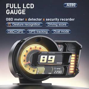 헤드업디스플레이 HUD 속도계 고도계 슬로프 미터 GPS 나침반 테스터 헤드 업 디스플레이 차량용 알람