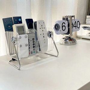 아크릴 데스크 정리함 오거나이저 책상 투명 수납함리모콘꽂이 컨꽂이 컨보관함 컨거치대 컨보관 소품 칸칸