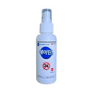 에이딘액 100ml 휴대용 모기 진드기 기피제