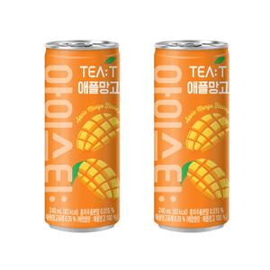 아이스티 애플망고 240ml x 30캔-2박스(60캔) 