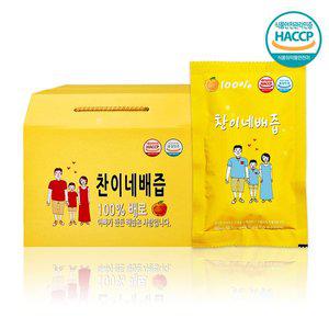 [찬이네과수원] 배즙 100ml 50포 첨가물제로 순수100%
