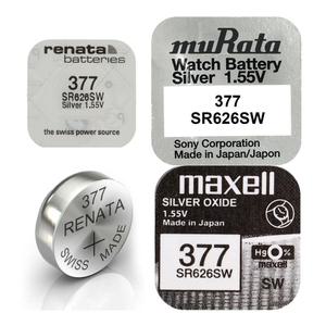 SR626SW 377 시계 건전지 배터리 밧데리 약 알 교체 무라타 소니 레나타 맥셀 SONY RENATA MAXELL