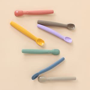 실리콘 초기 이유식 스푼