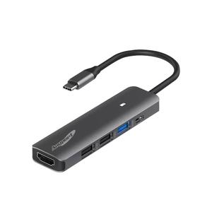 C타입 멀티허브 USB 3.0 HDMI 미러링 노트북 맥북 젠더 포트확장 썬더볼트 허브 독