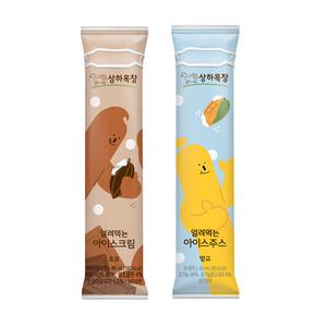 얼려먹는 아이스크림 85mlx12개(초코6+망고6)/무배