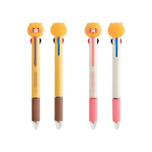 카카오프렌즈 피규어 멀티 4색볼펜 춘식이 테마선택