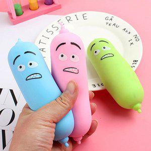 [유니커블]신상 귀여운 소시지 클레이 말랑이 모찌 쫀득이 찐득이 주물럭 슬라임 푸쉬팝 팝잇 피젯 토이...