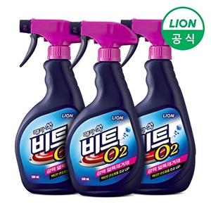 [비트]비트 O2 얼룩제거제 500ml x 3개