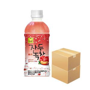 웰그린 스위츠 자두녹차 340ml x 40개/아이스티 홍차