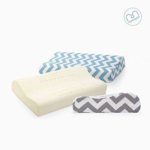 [NS홈쇼핑]맘스품_ 목편한 에어홀 메모리폼 배게(1+1) (커버색상 랜덤)..[26291606]