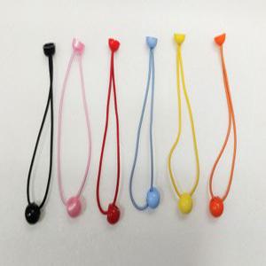 방울 인견 반캡 고무줄 10mm /머리끈 만들기 헤어 고무줄-컬러별10개씩판매