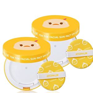 [아토팜]아토팜 톡톡 페이셜 선팩트 15gx2개 SPF43 PA+++
