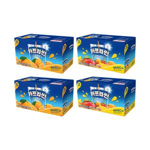 카프리썬 오렌지 200ml, 10입 , 2개 + 오렌지망고 200ml, 10입 , 2개 (총 40개)