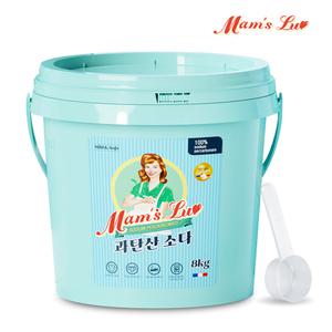 맘스럽 과탄산소다 버킷 8kg+스푼1개 모음전 1등급원료사용 산소계표백제