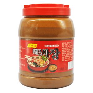 천미방 혼합 즈마장 2.5kg 마라탕 땅콩소스 업소용 소스