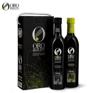 [롯데백화점]다온에프앤씨 오로바일렌 올리브오일 500ml 2종선물세트/캐리어박스