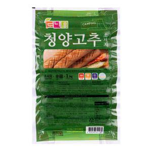 도나우 청양고추 소시지 1kg
