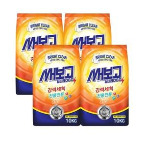 세탁세제 써보고 드럼겸용 10kg x 4개 가루세제 대용량
