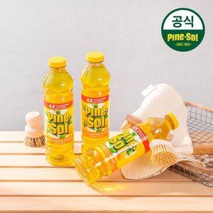 [기타]파인솔 다목적 세정제 레몬 828ml 3개 세트