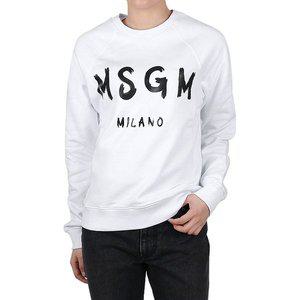 [시흥점][MSGM][MSGM] 브러시드 로고 맨투맨 (2000MDM513 200000 01)