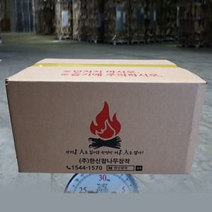 바베큐용장작 10KG 박스