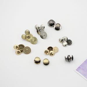 리벳 자석단추 14mm 18mm / 리벳형 양면 가시메자석단추